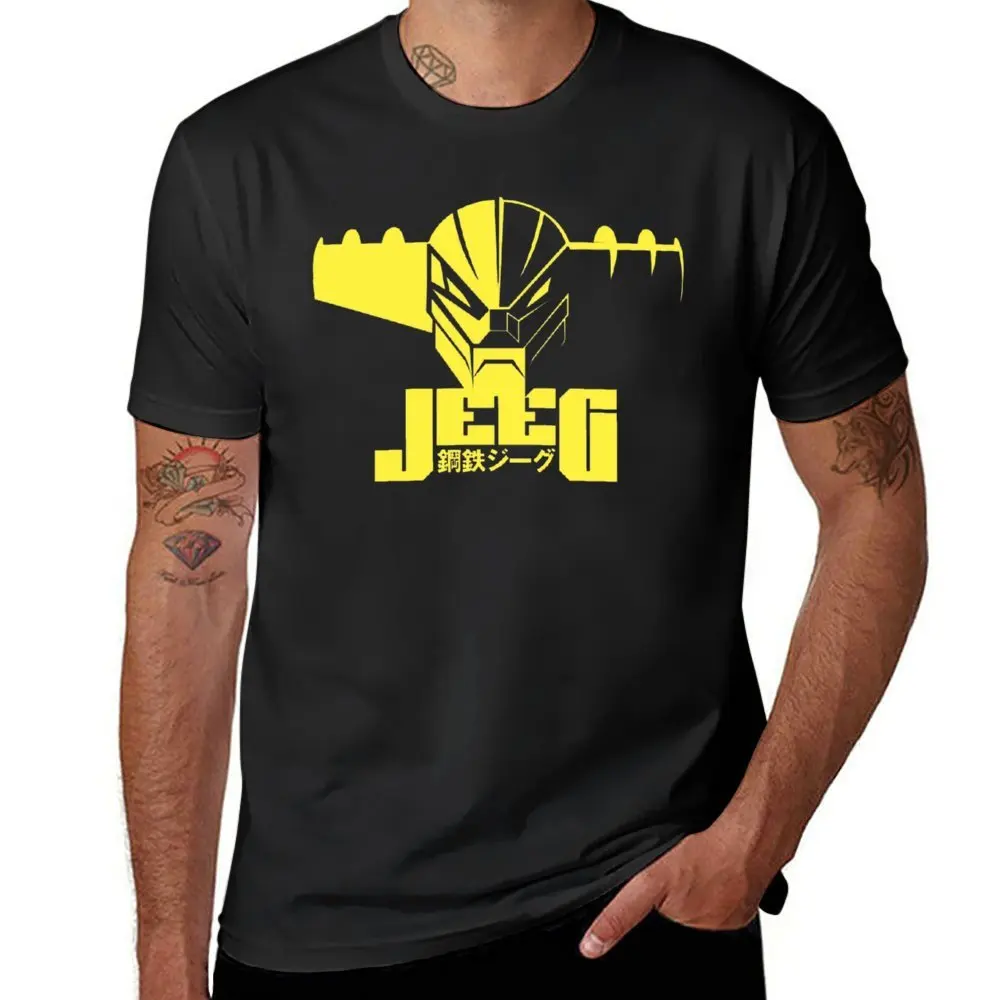 Girocollo Mechas 02 Mazinger Z Steel Jeeg Robot Kotetsu Dark Great 12 T-Shirt Movimento Tees Unico Divertente Sarcastico Fitness Eur S