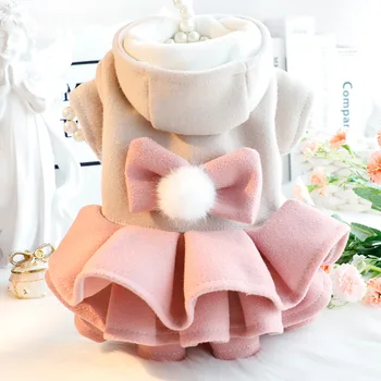 Winter Wool Pet Dress 1