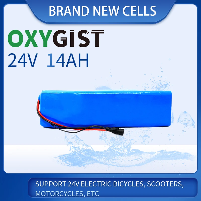 24V Scooter Lithium Battery A Product 18650 25.2V 14Ah High Power Battery Pack 25A BMS For Electric Bicycle Wheelhair