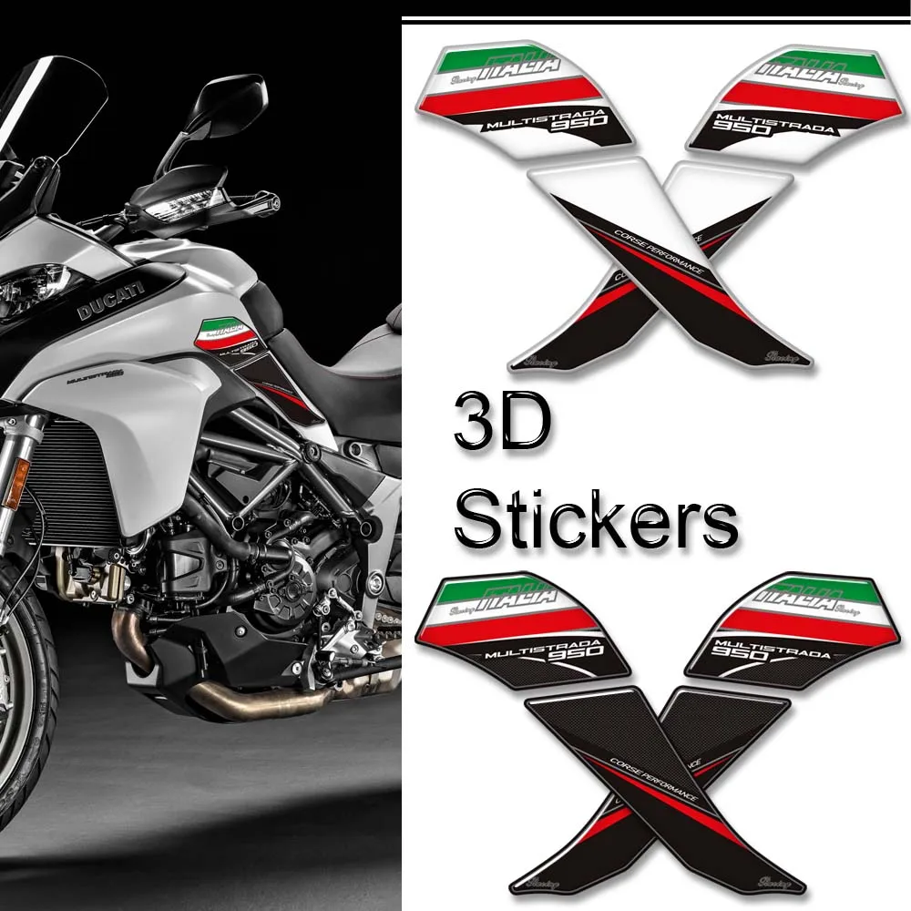 950 Corse Motorcycle Ducati Multistrada Wheel Decals Rim Stickers Enduro /473 