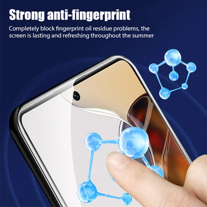 Asus Zenfone 9 용 전체 접착제 강화 유리 Asus Zenfone 9 케이스 용 Asus Zenfone 9 렌즈 필름 용 화면 보호기 유리