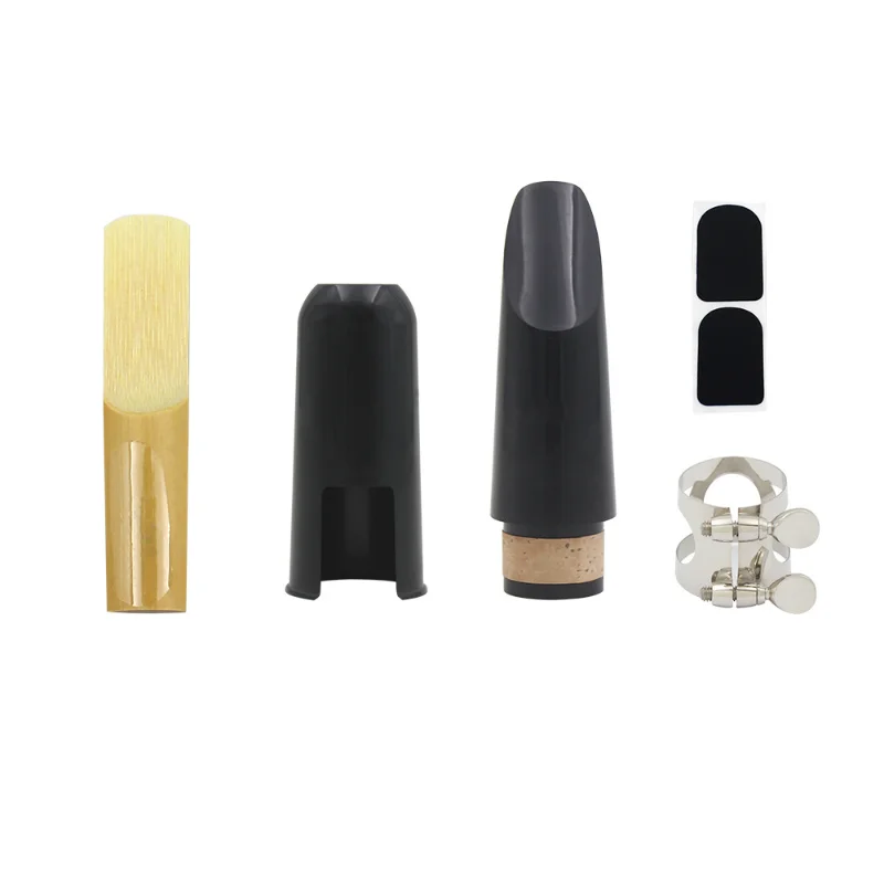 

Bb Clarinet Bakelite Mouthpiece Professional Traditional Clarinet Accessories with Reed Mouthpiece Patches Pads