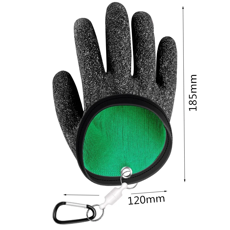Outdoor Multifunctional Fish Catching Latex Gloves Anti Sting Anti Slip Waterproof Wear-Resistant Portable Fishing Equip fishing gloves