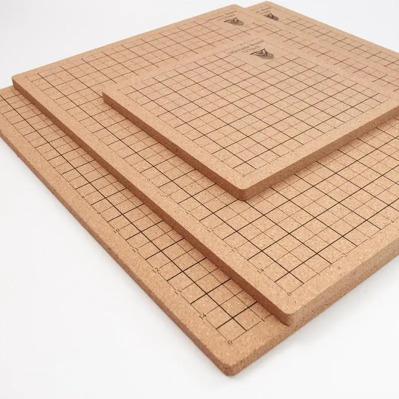 

Macrame Grided Cork Board Durable Wood Bracelet Project Board Craft Cord String DIY Knotting String Crochet Home Accessories