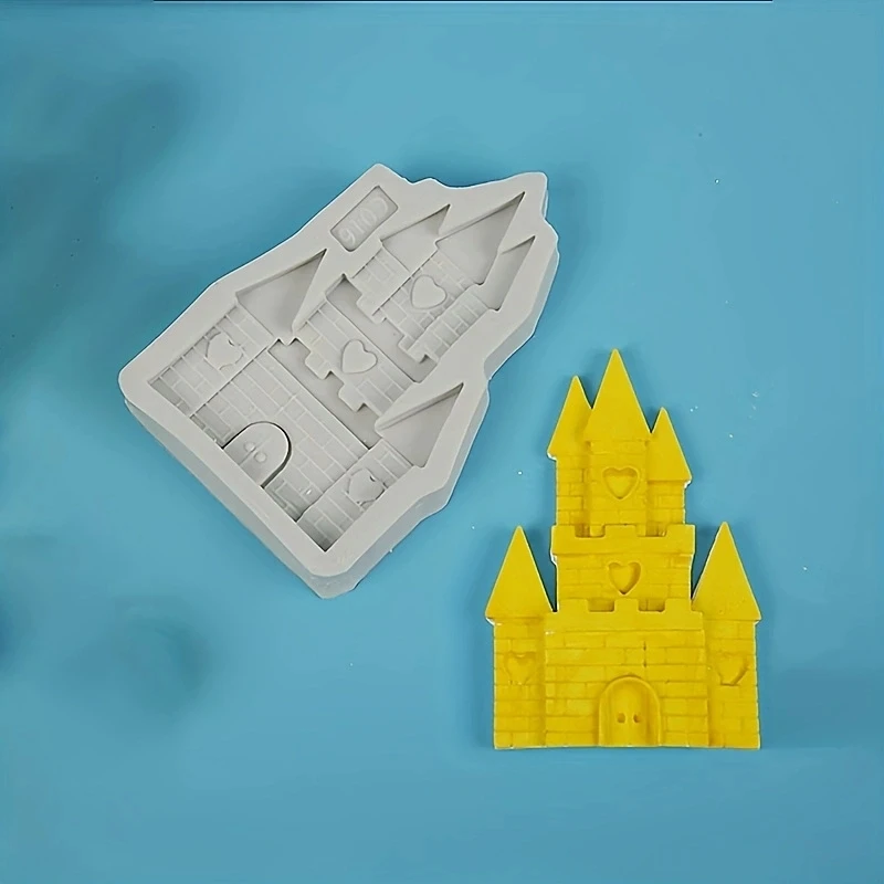 Castle Chocolate Mold - Silicone - DIY Baking