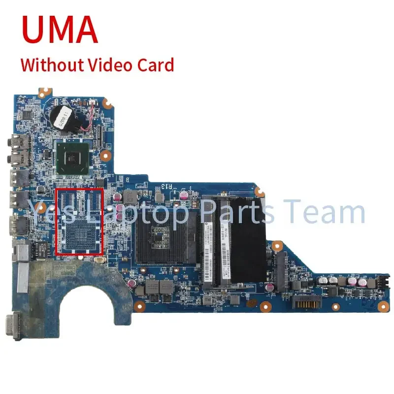 Placa-mãe do Portátil para o Pavilhão de hp Placa-mãe g6 G41000 Da0r13mb6e1 Da0r13mb6e0 636375 636373001 650199-001 Hm65 R13 - Imagem 5