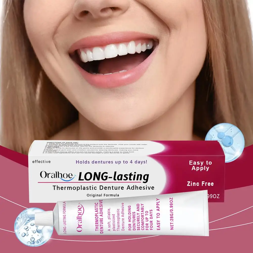 Thermoplastic Denture Adhesive for Oral Health Care