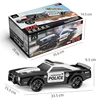 SG1614 1:16 Rc Car Muscle Remote Control Cars RC Police Vehicle Model With Cool Light High Speed Racing Boys Toy Custom 6