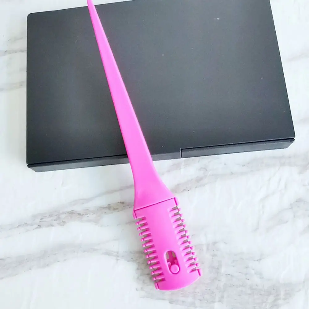 

Пластиковые Антистатические инструменты для окрашивания и укладки «сделай сам», плетеная Расческа для стрижки, расческа для стрижки, парикмахерская расческа с заостренным хвостом