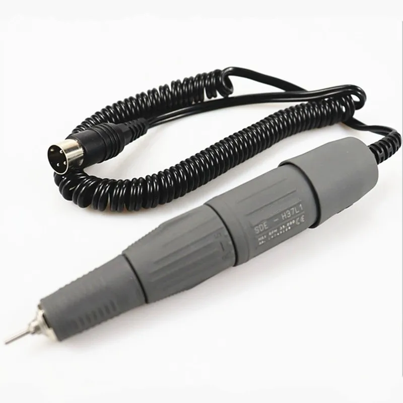 45000RPM Nail Drill Manicure Machine Pen Micromotor Polishing Handpiece 2.35mm 210 SDE-H37LN H37L1 35K & 45K RPM nail drill handpiece