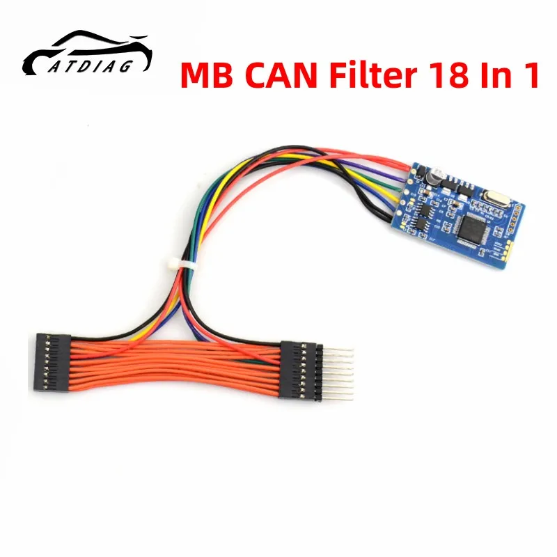 

2023 Professional for MB 18 In 1 CAN Filter For MB CAN Filter 18 in1 for Benz/forBMW Universal Emulator for Multiple Car Models