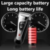 Kemei Powerful Rechargeable Shaver For Men Foil Electric Shaver Beard Head Shaving Electric Razor Facial USB with extra mesh 4