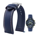 Blue white silver A