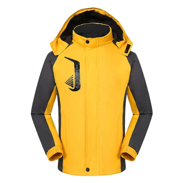 Men's Thick Windproof Hooded Jacket 3