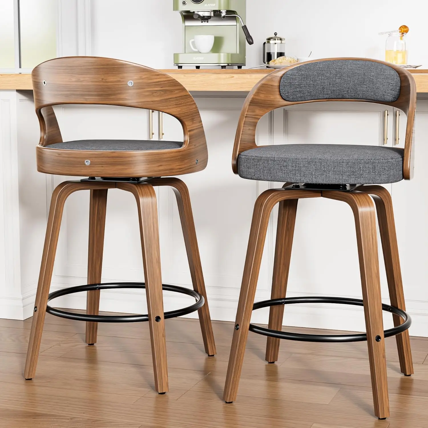 Bar Stools Set of 2 – 26" 6