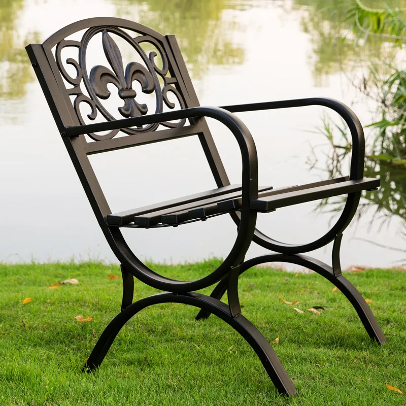 Inflatable Chair Wooden Chairs Folding Beach Outdoor Armchair Terrace Backyard Furniture Plastic Rattan Lounge Set