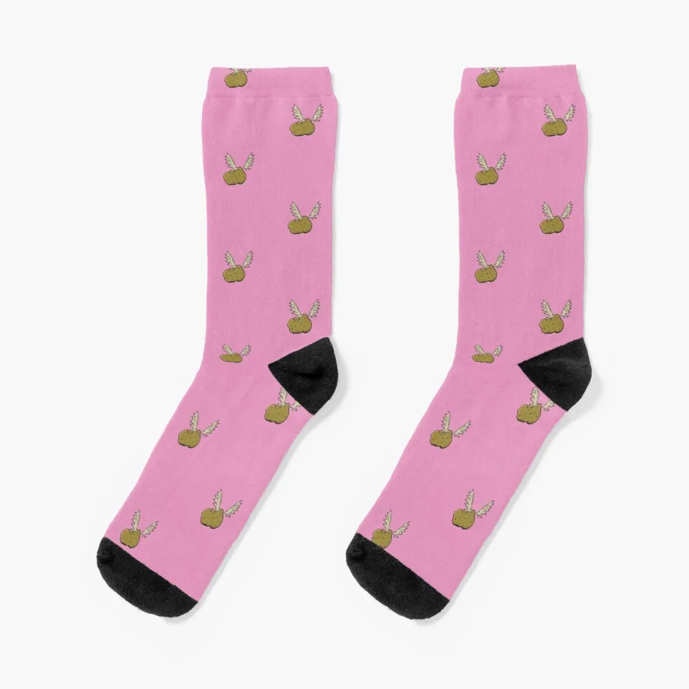 

Moose Potato Socks Funny Gifts