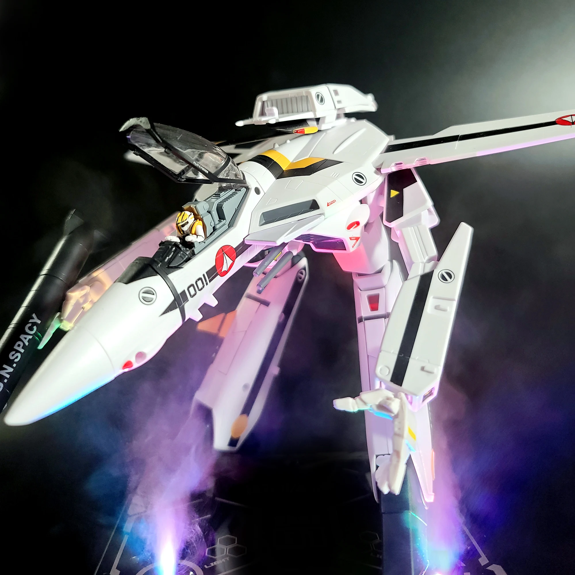 Аниме-трансформер Macross Robotech 1/60VF-1S скелет машина трехступенчатая деформация