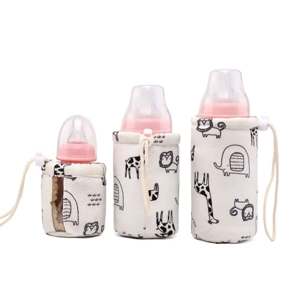 Insulation Bag Baby Feeding Milk Warmer Baby Bottle Stroller Hang Bag Mommy Clutch Bag Bottle Holder Stroller Accessories