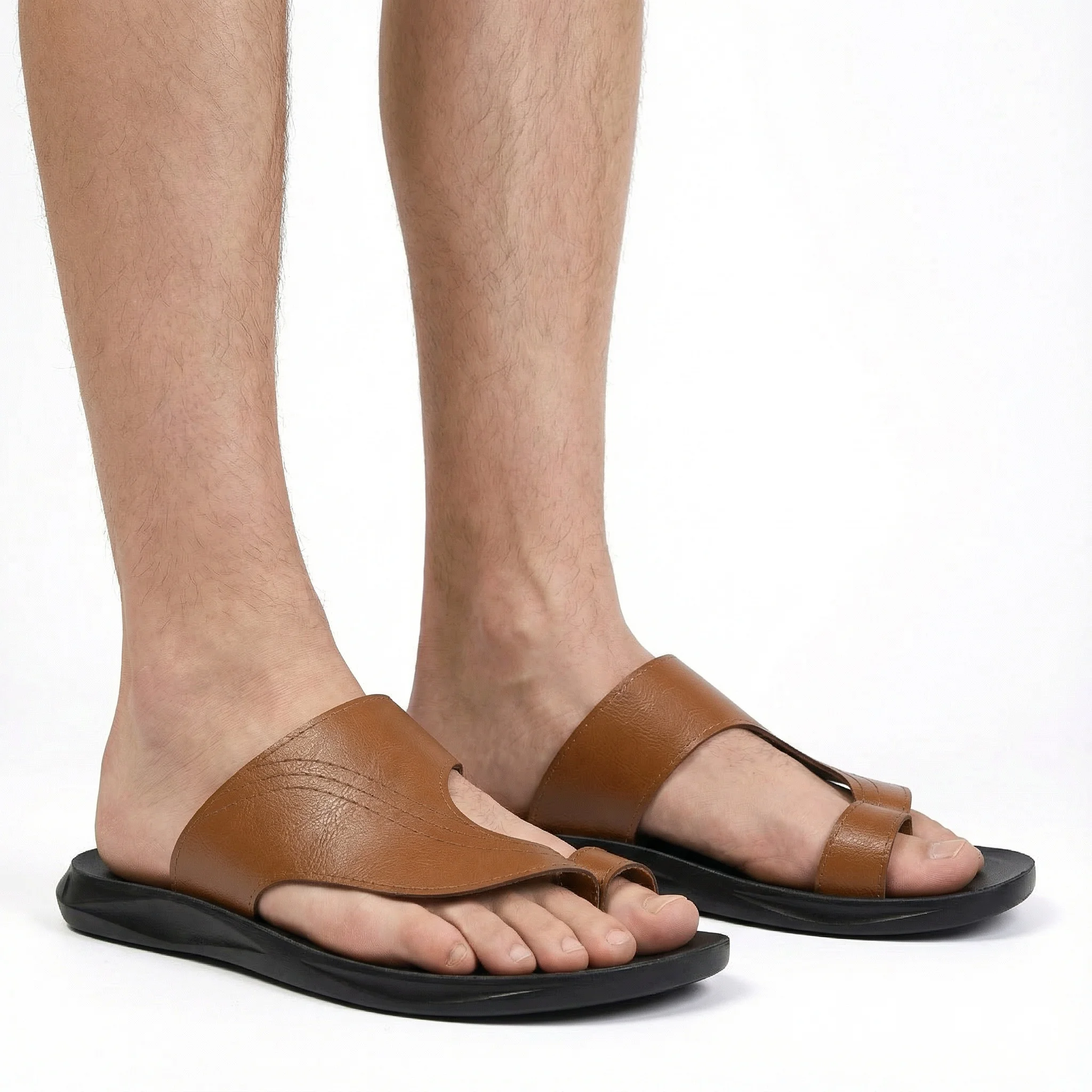 Flip-Flops for Men Summer Slippers New Arrival Comfortable Anti-Slip Cross-Border European Size Durable Toe-Strap Shoes for Men - 6