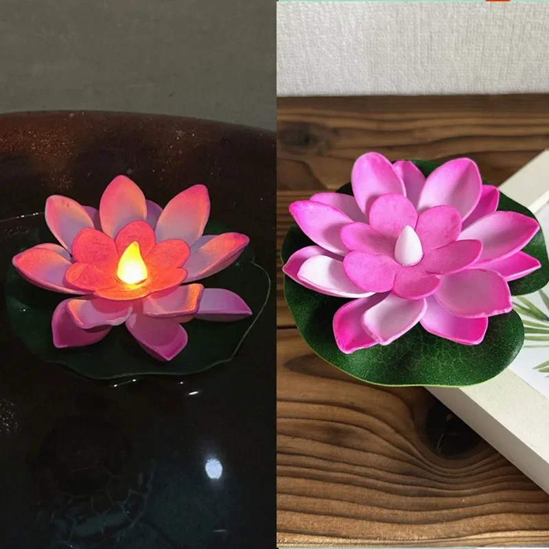 Illuminating Lotus Flower Water Lamp - Festive Decor & Ambient Lighting Accessory