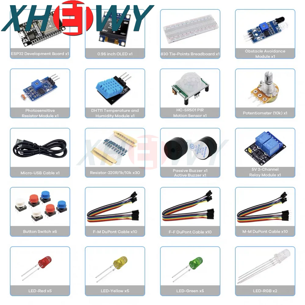 

1 set of maker set ESP32 module kit Starter Kit for ESP32 ESP-32S WIFI module