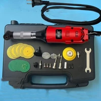 350W 90 Degree Bend right angle Jewelry Wood Electric Engraving Motor Grinder Mold Polishing Hanging Ceramic Tile Cleaning Tools 1