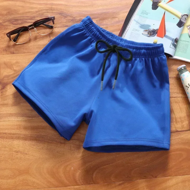 Elastic Waist Cargo Shorts Men - Quick-Dry Athletic Beach Gym Running Short Pants Breathable Casual 반바지