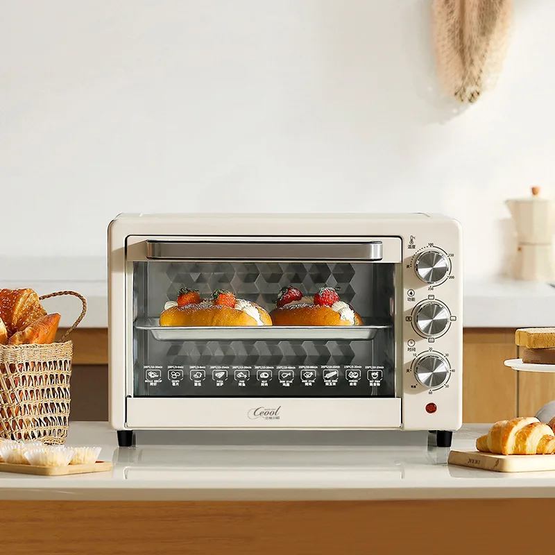 Electric Oven Household Multifunctional Baking Steaming Baking Machine 10L KitchenAppliance Mini Oven