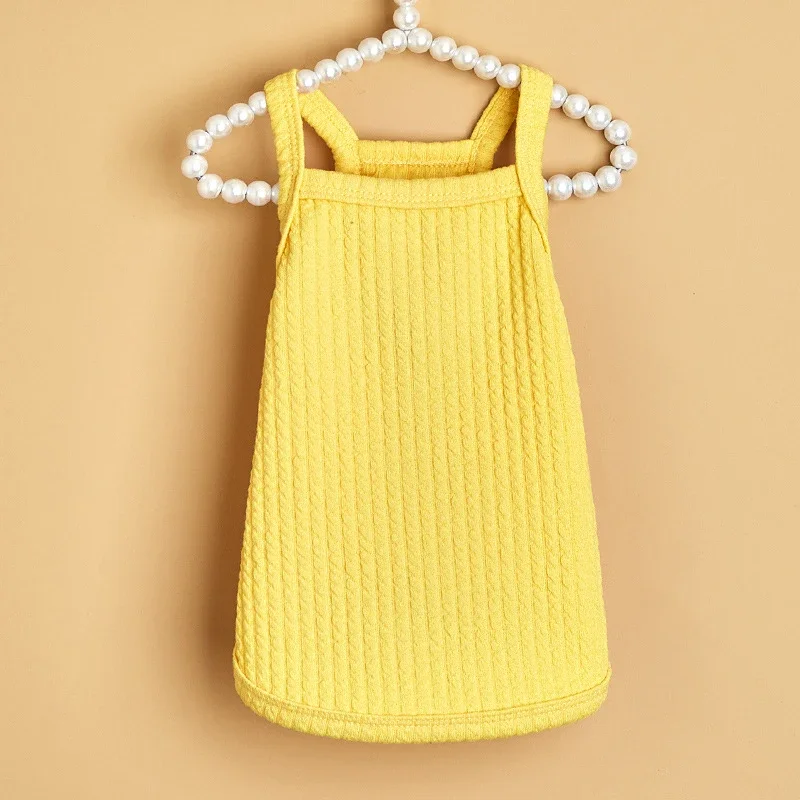 Cat Puppy Summer Dog Clothes Gonna Chihuahua Yorkshire Terriers Pomeranian Shih Tzu Malta Small Dog Abbigliamento Pet Vest Abbigliamento