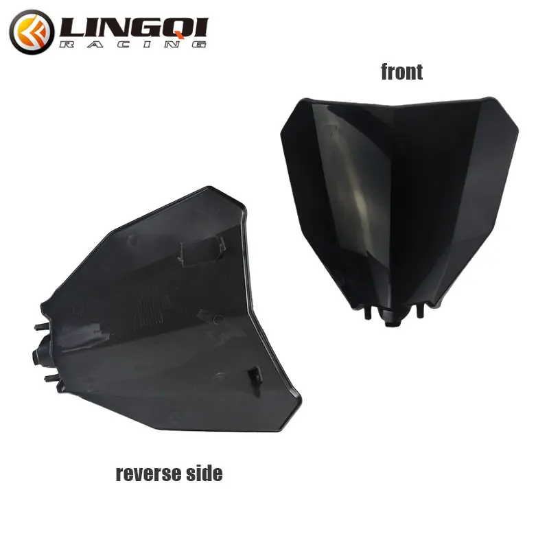 LINGQI Pit Dirt Bike Number Plate Fairing Front Plastic Motorcycle Holder Plates Name Panel motorcycle number plate fairing For Kayo T4 Parts Motocross Off Road