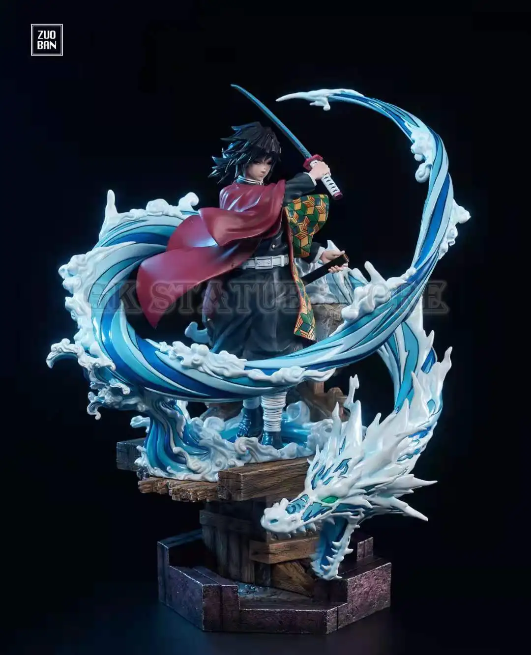 

Demon Slayer Tomioka Giyuu ZUOBAN Studio GK Original Product statue Anime model Toy Gift for kid