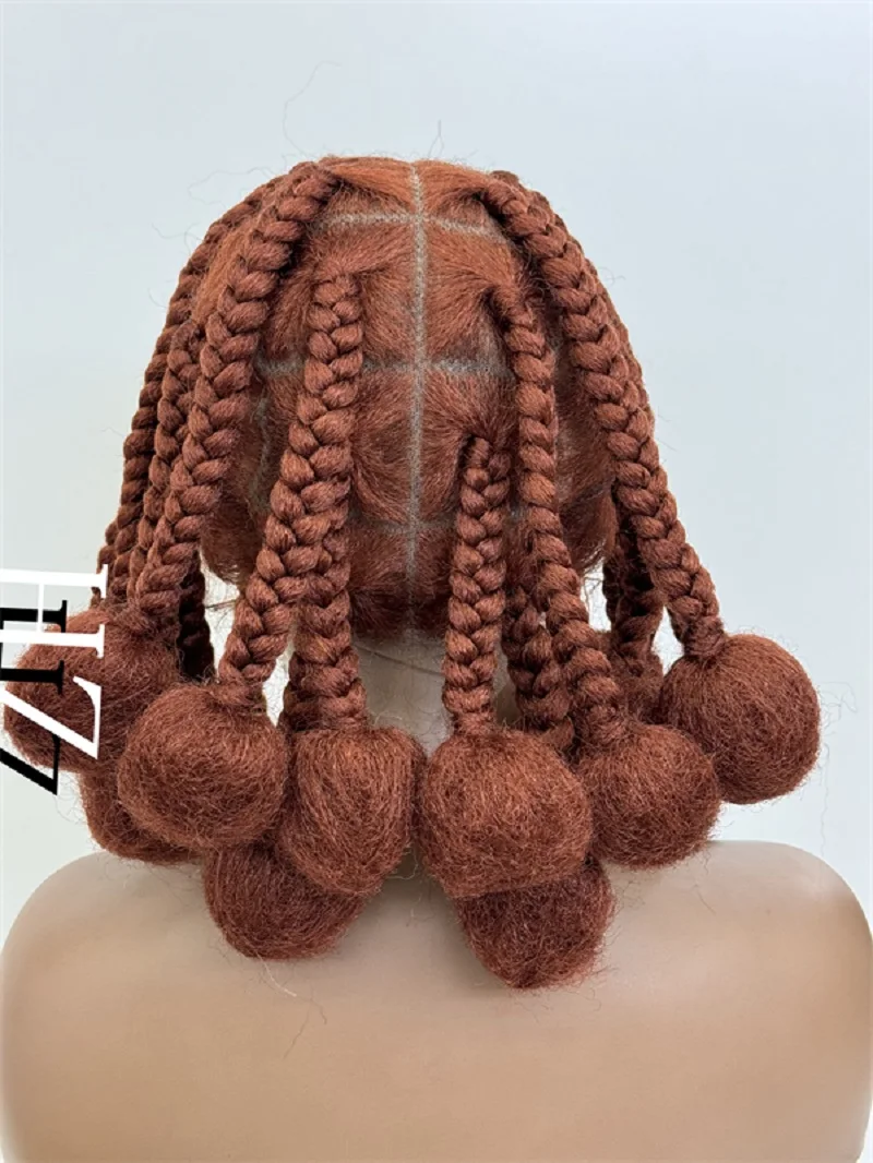 #350 синтетические плетеные парики HD, парик на полной сетке без узлов, парики с косичками для черных женщин, парики ручной работы с африканскими косичками