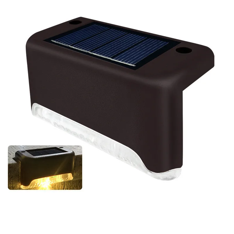 

IP44 Waterproof Garden Lightings Outdoor Solar Lights Stair Garden Fence Solar LED Solar 1/4/8Pcs Lamps Decoration Wall Light