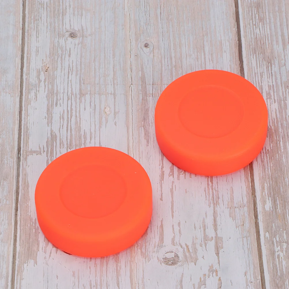 10 Pcs Ice Hockey PVC Ball Bounce Pucks for Game Standard Adjustable Rubber Accessory Balls