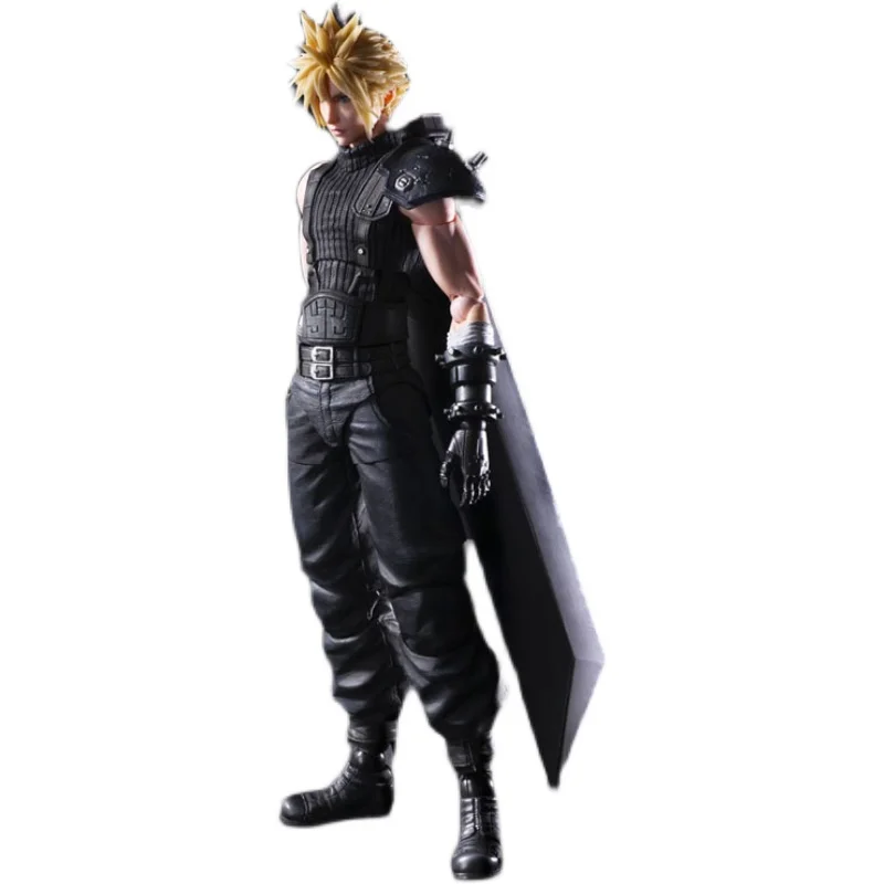 

In Stock 100% Original SE PlayArts PA Cloud Strife FINAL FANTASY FF14 Game Character Model Movable Doll Art Collection
