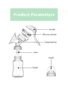 Breast Pump for Baby Feeding Manual Breast Pump Suction Small Comfortable Safe Maternity Hand Breast Pump Milk Collector Catcher 4