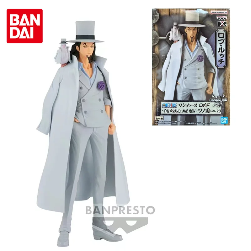 

Banpresto Bandai Original DXF ONE PIECE Rob Lucci Land of Wano vol.23 Anime Action Figure Toys For Boys Children Birthday Gifts