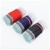 50Pcs/set 11cm Press Type Gel Pen Refill 0.45mm Thick Diameter Red Blue Black Refill 0.5mm Tip Student Writing Stationery K35 2