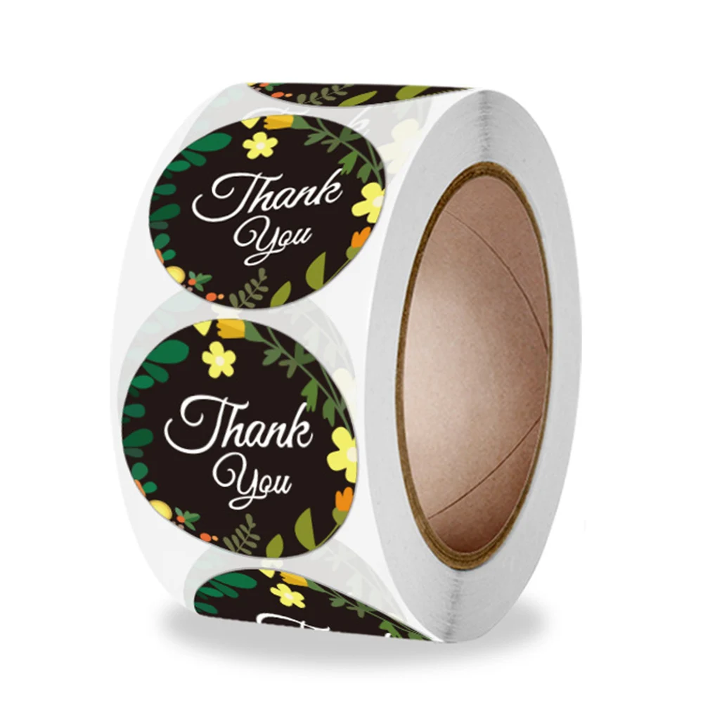 Rainbow Galaxy Thank You Stickers, Small Business Packaging Labels - View #8
