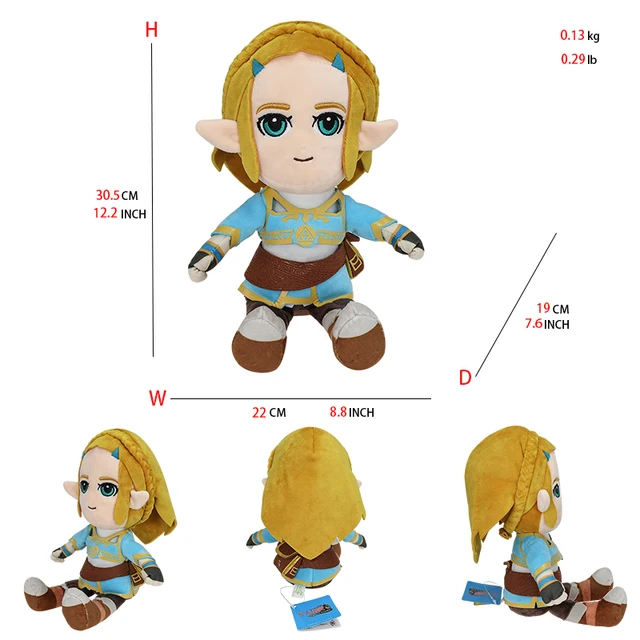 Peluches - Peluche Legend Of Zelda: Breath Of Wild 2 Princess