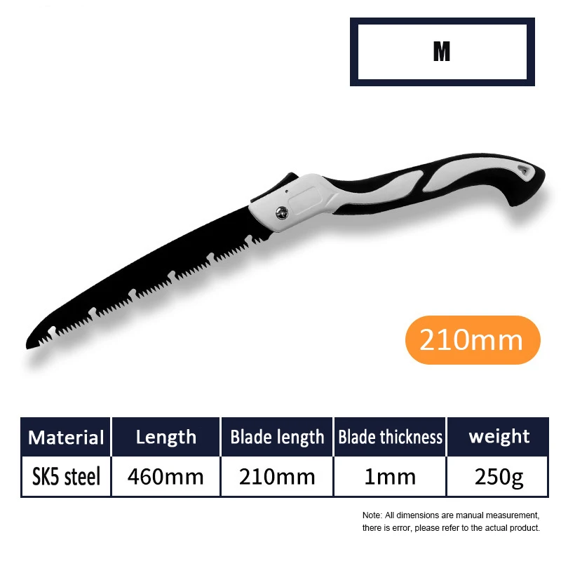 Folding Saw 1PC Professional Hand Saw for Tree Pruning Camping Gardening Hunting Cutting Wood PVC