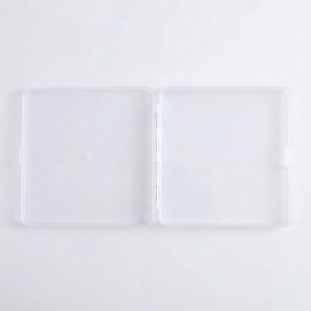 플라스틱 소재 미니 보관함 사각형 모양 플라스틱 보관함 방진 디자인 투명 디자인