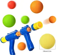 Refill Balls Round Refill Mixed Color Balls for Air Toy Gun Soft Foam Balls Refill Pack Blasters & Replacement Bullet Balls Gift 2