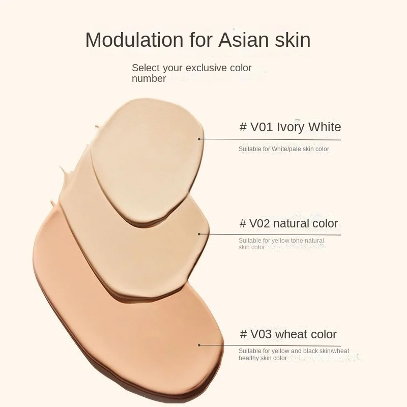 FV Golden Diamond Shining Flawless Essence Liquid Foundation Concealer Oil Control Moisturizing Long Lasting BB Cream Kit