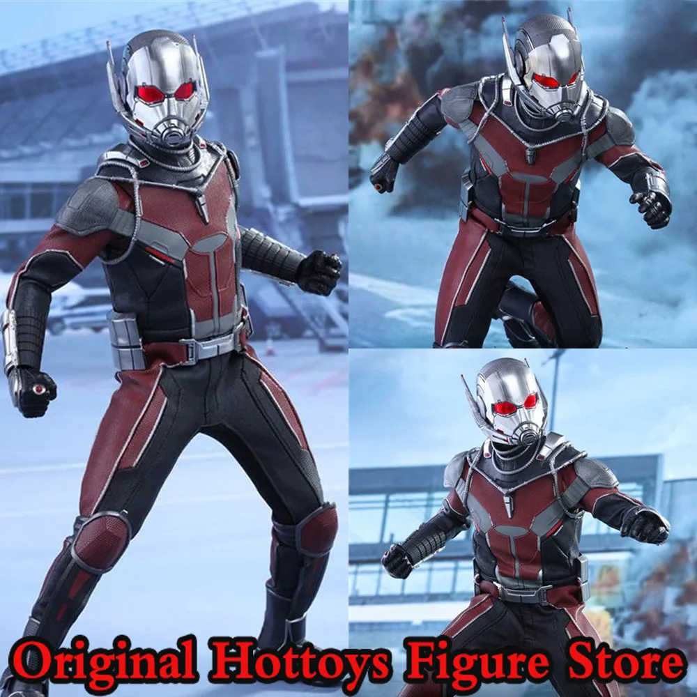 

HOTTOYS HT MMS362 масштаб 1/6 мужской солдат Капитан Америка 3 гражданская война муравей 2,0 полный комплект 12-дюймовая экшн-фигурка модели подарки