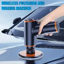 

100W Electric Car Polisher Machine Safe 7.40V 1800RPM 2 Speed Auto Polishing Machine Sander Small Portable Polish Waxing Tools