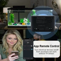 12V 24V 220V 1 Relay Tuya Smart Switch With Temperature Sensor Wifi Module Thermostat Data Monitoring RF433 Remote Control Alexa - Image 2