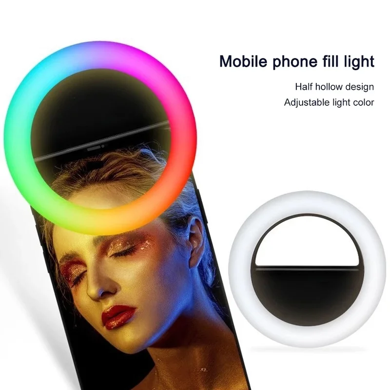 Photo Accessories Mobile Phone Ringlight Portable Selfie Ring Light