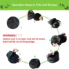 2-8 Layer Herb Drying Rack Net Mesh with Green Zippers Hydroponics, Drying Rack Herbs for Plant Bud Seed, Herb Dry Net With Hook 3